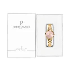 Pierre Lannier Montre Acier<Montre Femme Multiples - 012P552 Bracelet Acier Doré