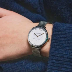 Pierre Lannier Montre Acier<Montre Femme Coeur Battant - 095N601 Bracelet Acier Argent