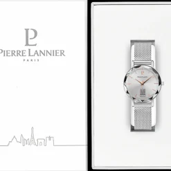 Pierre Lannier Montre Acier<Montre Femme Coeur Battant - 098K621 Bracelet Acier Argenté