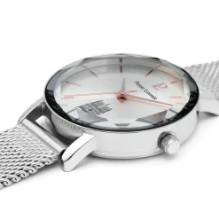 Pierre Lannier Montre Acier<Montre Femme Coeur Battant - 098K621 Bracelet Acier Argenté