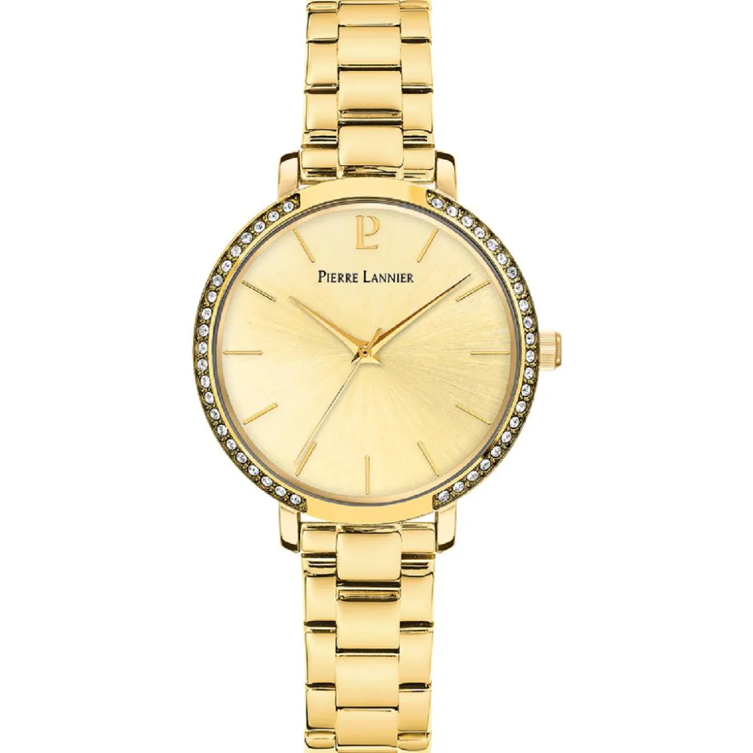 Pierre Lannier Montre Acier<Montre Femme Chouquette - 037H542 Bracelet Acier Doré