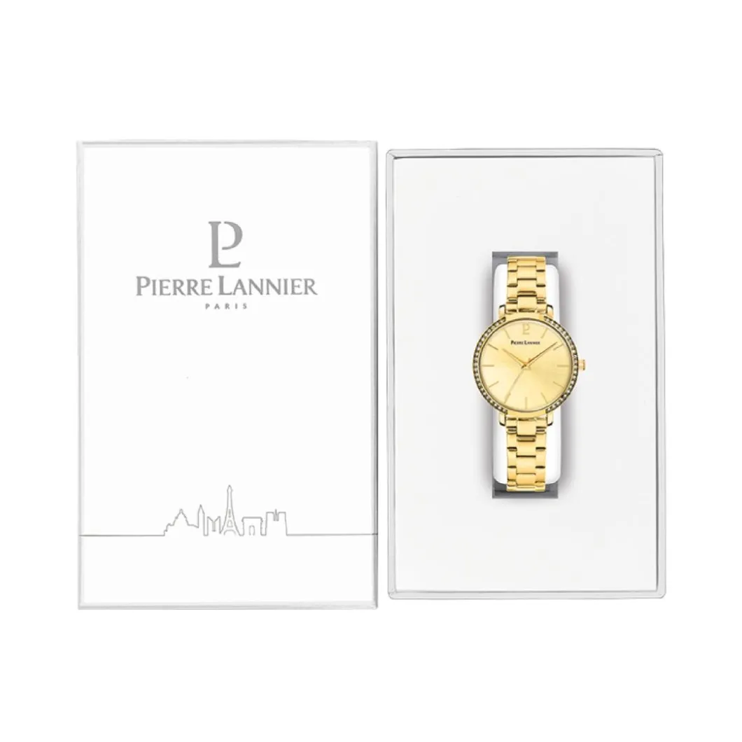 Pierre Lannier Montre Acier<Montre Femme Chouquette - 037H542 Bracelet Acier Doré