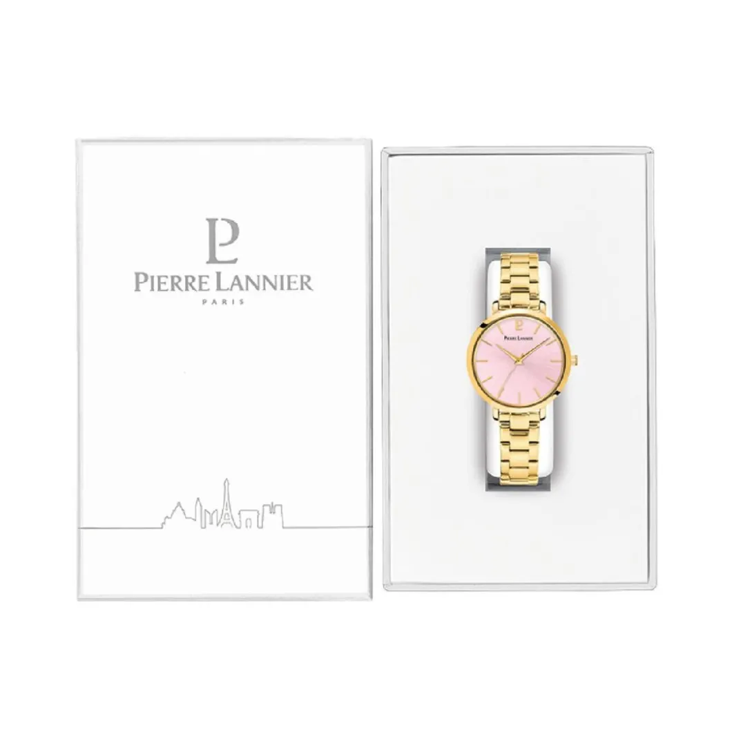 Pierre Lannier Montre Acier<Montre Femme Chouquette - 079M552 Bracelet Acier Doré