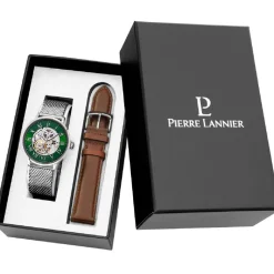 Pierre Lannier Montre Automatique|Montre Cuir<Montre Femme - 390C171 Automatic Bracelet Cuir Brun