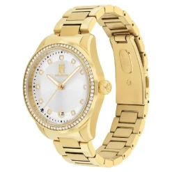 Tommy Hilfiger Montres Montre Acier<Montre Femme Tommy Hilfiger TH85 Crystals - 1782758 Bracelet Acier Doré
