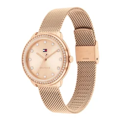 Tommy Hilfiger Montres Montre Acier<Montre Femme Tommy Hilfiger Demi - 1782700 Bracelet Acier Doré rose