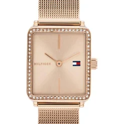 Tommy Hilfiger Montres Montre Acier<Montre Femme Tommy Hilfiger Tea - 1782792 Bracelet Acier Doré rose