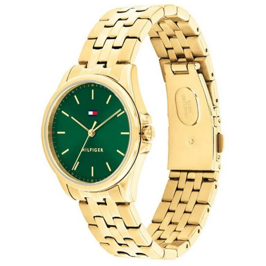 Tommy Hilfiger Montres Montre Acier<Montre Femme Tommy Hilfiger Jade - 1782799 Bracelet Acier Doré