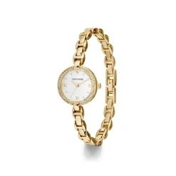 Trendy Kiss Montre Acier<Montre Femme Angèle - TM10163-02 Bracelet Acier Doré