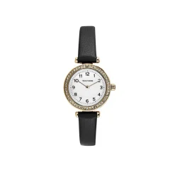 Trendy Kiss Montre Cuir<Montre Femme Adèle - TC10165-03 Bracelet Cuir Noir