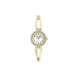 Trendy Kiss Montre Acier<Montre Femme Juliette Pierres - TM10178-02 Bracelet Acier Doré
