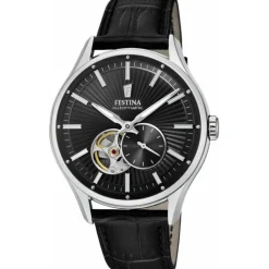 Festina Montre Automatique|Montre Cuir<Montre F16975-3 - Montre Automatique Noire Montres