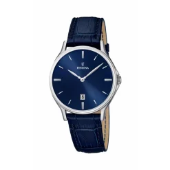 Festina Montre Cuir<Montre F16745-3 - Montre Bleue Cuir Montres