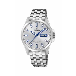 Festina Montre Acier<Montre Montres CLASSIQUE F20357-1 - Montre Dateur Acier Montres