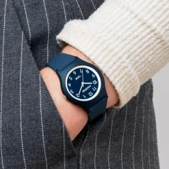 Calypso Montre Fille<Montre Fille Bracelet Résine Bleu 3 AIGUILLES K5798-4