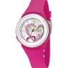 Calypso Montre Fille<Montre Fille K5576-5 - Bracelet Silicone Rose