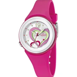 Calypso Montre Fille<Montre Fille K5576-5 - Bracelet Silicone Rose