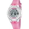 Calypso Montre Fille<Montre Fille K5571-2- Bracelet en Résine Rose