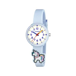 Calypso Montre Fille<Montre fille My First Watch - K5844-3 Bracelet Silicone Bleu