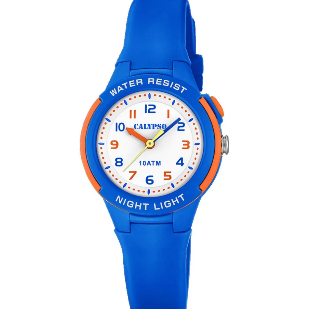 Calypso Montre Fille<Montre Fille SWEET TIME K6069-3 - Bracelet Résine Bleu