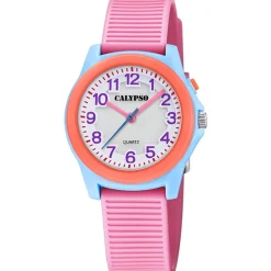 Calypso Montre Fille<Montre fille JUNIOR COLLECTION K5823-2 avec bracelet en résine rose
