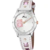 Lotus Montre Fille<Montre Fille JUNIOR 18657-B - Bracelet Cuir Blanc