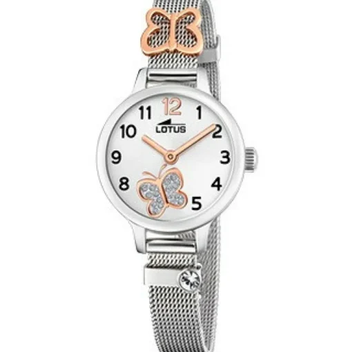 Lotus Montre Fille<Montre Fille JUNIOR 18659-2 - Bracelet Acier Milanais Argent