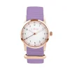Millow Paris Montre Fille<Montre fille Classique - MIL391 Bracelet Nylon Violet