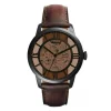 Fossil Montres Montre Automatique|Montre Cuir<Montre Fossil Townsman ME3098 - Montre Cuir Ronde