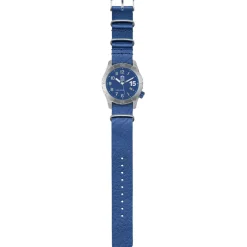 Serge Blanco Montre Cuir<Montre Garçon SB1140-8 - Bracelet Cuir Bleu