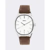 Kelton Montre Cuir|Montre Cuir<Montre Grande colorama blanche