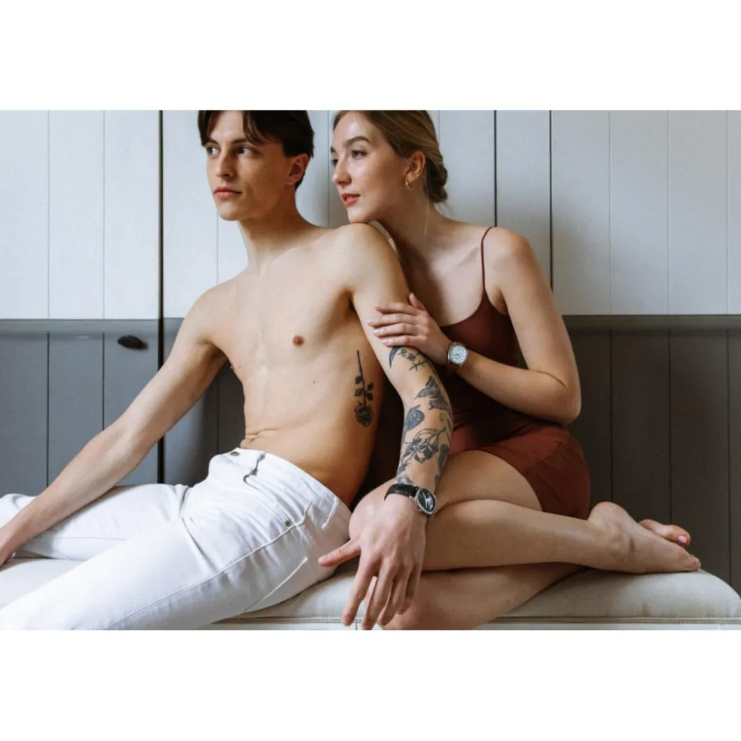 Kelton Montre Cuir|Montre Cuir<Montre Grande colorama blanche