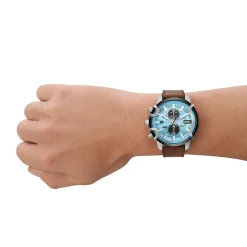 Diesel Montres Montre Cuir<Montre Homme Diesel DZ4656 - Bracelet Cuir Marron