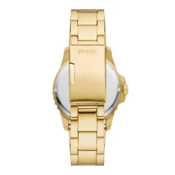 Fossil Montres Montre Acier<Montre Homme Fossil FS6030 - Bracelet Acier Doré