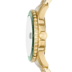 Fossil Montres Montre Acier<Montre Homme Fossil FS6030 - Bracelet Acier Doré