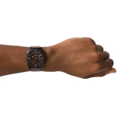 Fossil Montres Montre Cuir<Montre Homme Fossil FS5901 - Bracelet Cuir Marron