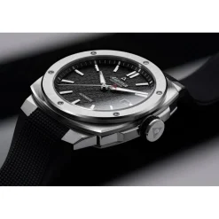 Alpina Montres Montre Automatique<Montre Homme ALPINA Alpiner - AL-525BB4AE6 Bracelet Caoutchouc Noir
