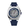 Alpina Montres Montre Automatique<Montre Homme ALPINA Alpiner - AL-520NSKT3AE6 Bracelet Caoutchouc Bleu