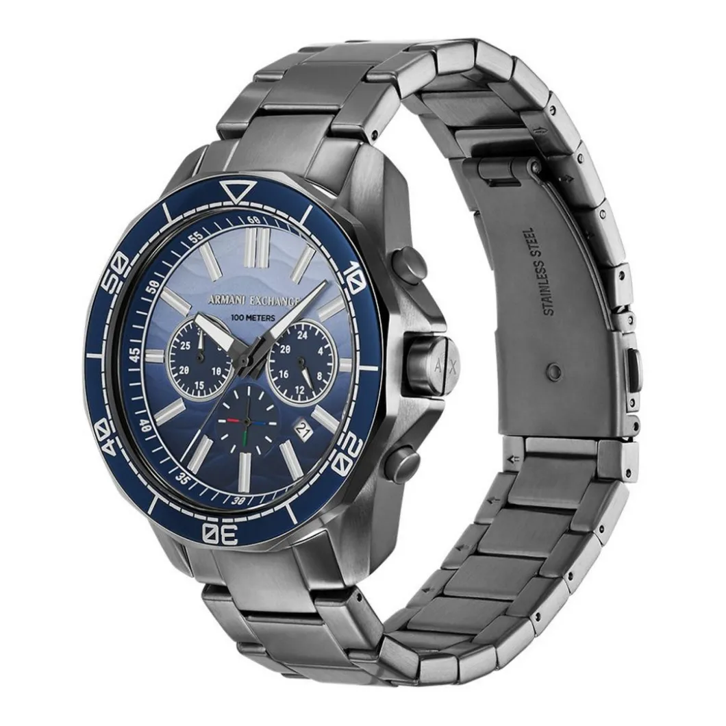 Armani Exchange Montre Acier<Montre Homme Spencer - AX1967 Bracelet Acier Gris foncé