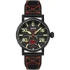 Avi-8 Montre Cuir<Montre Homme Dambuster Chadwick Meca-Quartz - AV-4113-03 Bracelet Cuir Noir