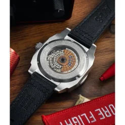 Avi-8 Montre Automatique|Montre Cuir<Montre Homme Hawker Hunter - AV-4122-01 Bracelet Cuir Noir