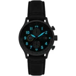 Avi-8 Montre Cuir<Montre Homme Hawker Hurricane Classic Chronograph - AV-4011-0U Bracelet Cuir Gris