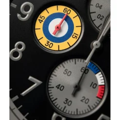 Avi-8 Montre Cuir<Montre Homme Hawker Hurricane Classic Chronograph - AV-4011-0U Bracelet Cuir Gris