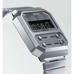 Casio Montre Acier<Montre Homme A100WE-7BEF - Bracelet Acier Argent