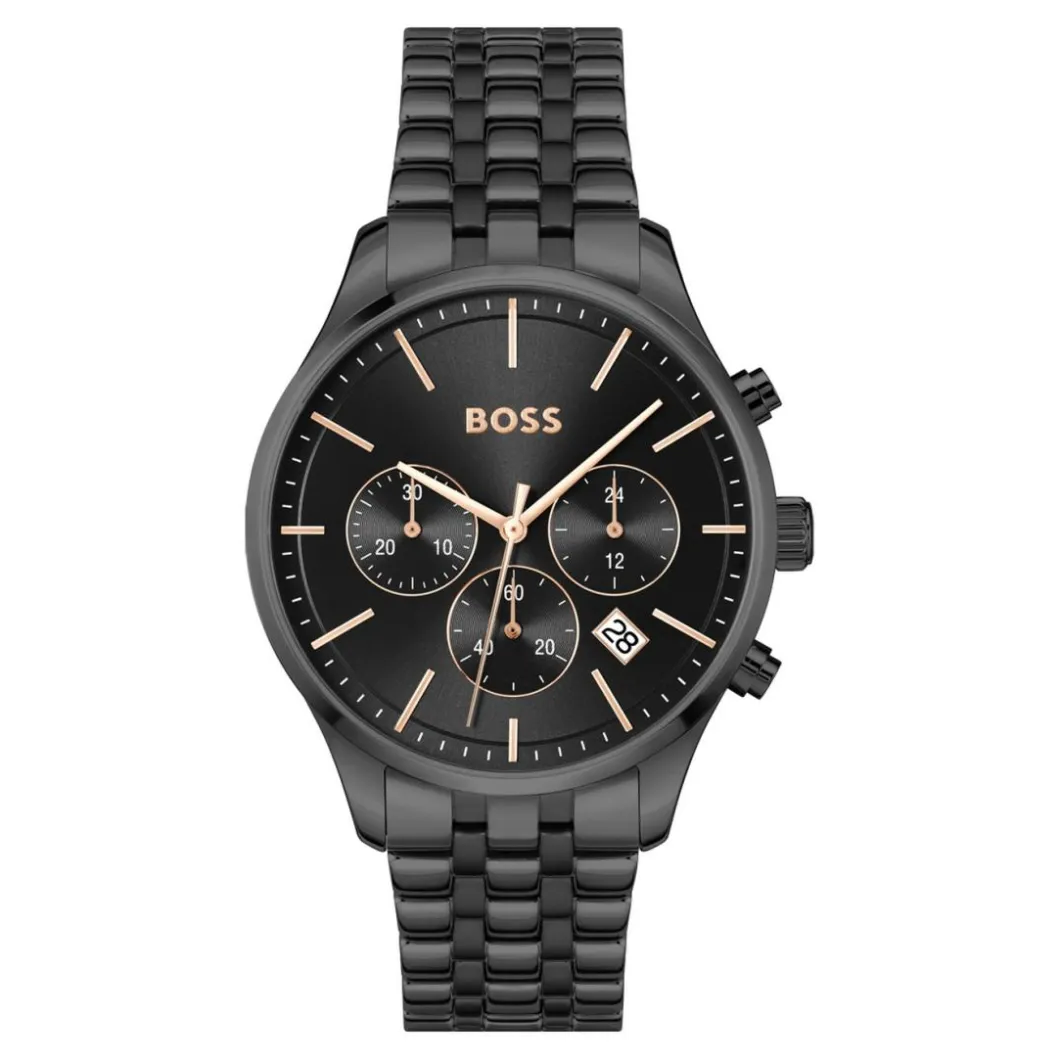 Boss Montre Acier<Montre Homme Avery - 1514256 Bracelet Acier Noir