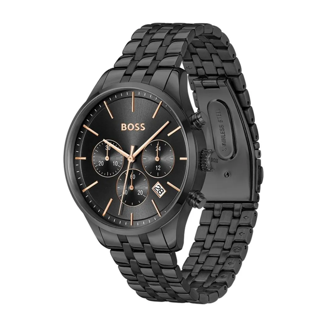 Boss Montre Acier<Montre Homme Avery - 1514256 Bracelet Acier Noir