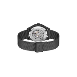 Boss Montre Acier|Montre Automatique<Montre Homme Principle Skeleton - 1514255 Bracelet Acier Noir