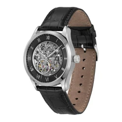 Boss Montre Automatique|Montre Cuir<Montre Homme Principle Skeleton - 1514234 Bracelet Cuir Noir