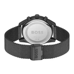 Boss Montre Acier<Montre Homme Skytraveller - 1514150 Bracelet Acier Noir