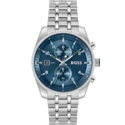 Boss Montre Acier<Montre Homme Skytraveller - 1514216 Bracelet Acier Argent